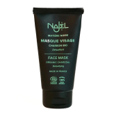 -Masque Détox Visage au charbon Bio 75 ml - Najel
