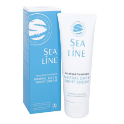 Crème hydratante minérale au sel de la mer morte 75ml - Sealine - La Mer Morte + - 1
