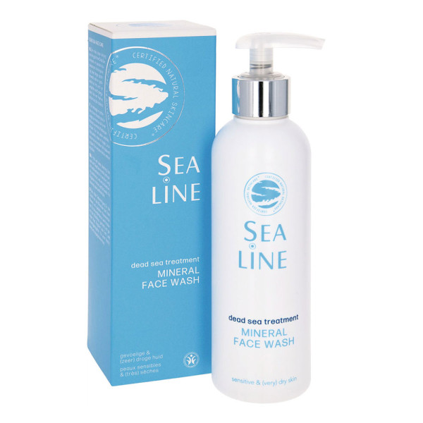 Nettoyant visage peau squameuse 200 ml - Sealine - La Mer Morte + - 1