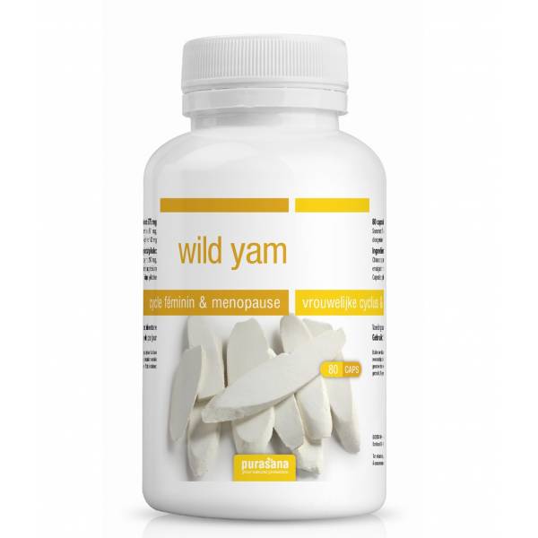 Wild Yam 80 caps - Purasana - 3 - Herboristerie du Valmont