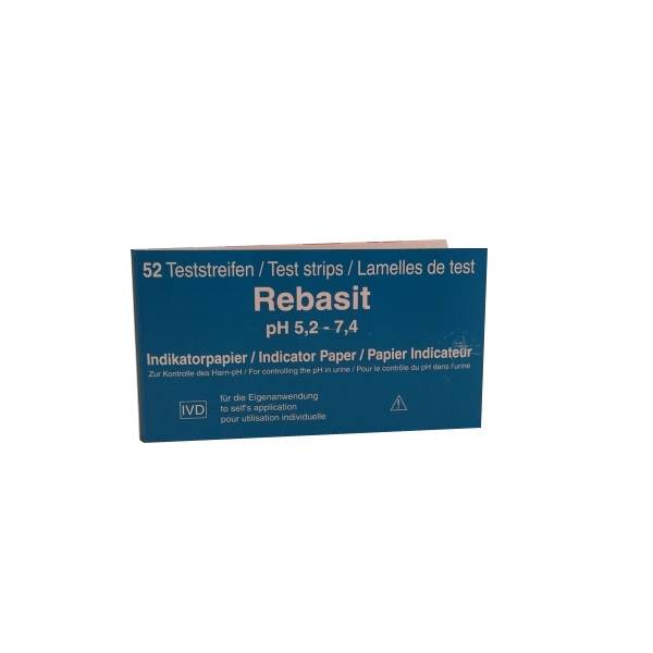 Test Ph Urinaire "Rebasit" - 1 - Herboristerie du Valmont