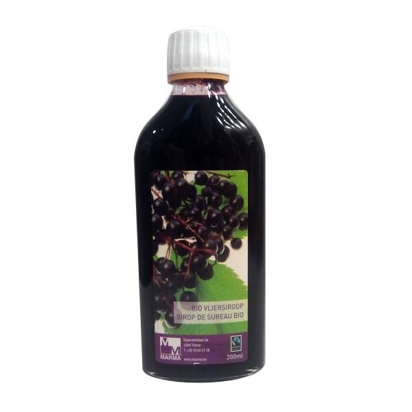 Sirop de sureau noir artisanal Bio 200 ml - 1 - Herboristerie du Valmont