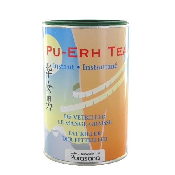 Pu-Erh Tea Instant 200 gr - Purasana - Tisanes et thés minceur - 1