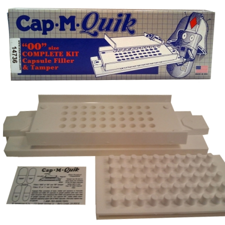 Cap-M-Quick "00" Manuelles Kapselfüllset - Kapseln und Kapselfüller - 1