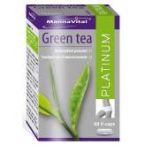 Thé vert Platinum (extrait standardisé 60%) 60 capsules - Mannavital - Extraits de plantes standardisés (EPS) + - 1-Thé vert Platinum (extrait standardisé 60%) 60 capsules - Mannavital