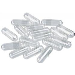 Leere Gemüsekapseln Größe "1" 2500 Einheiten - Kräuterkunde-Präparatematerial - 1