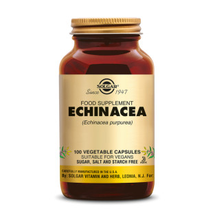 Echinacea 100 gélules végétales - Solgar - Défenses naturelles - Immunité  - 1