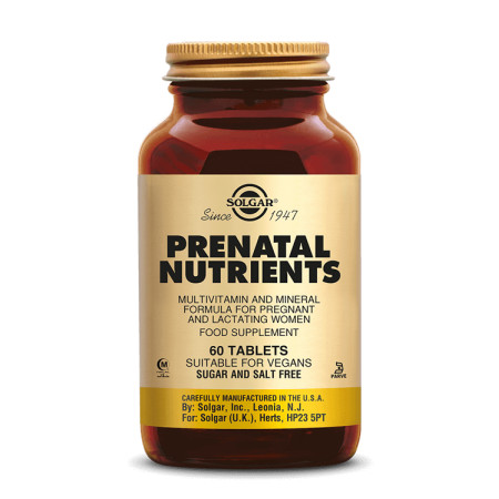 Prenatal Nutrients 120 tablettes - Solgar - Multivitamines et minéraux - 1