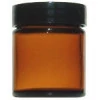 Pot (pommadier) en verre brun 30 ml  - Matériel de préparation en Herboristerie - 1-Pot (pommadier) en verre brun 30 ml 