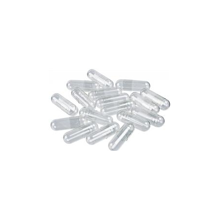 Leere Gemüsekapseln Größe "1" 200 Einheiten - Kräuterkunde-Präparatematerial - 1