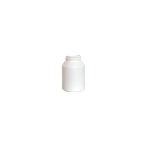 Pilulier blanc avec bouchon inviolable (vide) 50 ml - Matériel de préparation en Herboristerie - 1