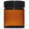 Pot (pommadier) en verre brun 60 ml  - Matériel de préparation en Herboristerie - 1-Pot (pommadier) en verre brun 60 ml 