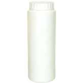 Flacon Talqueur 100 ml  en plastique blanc - Matériel de préparation en Herboristerie - 1-100 ml weiße Talkumpuderflasche aus Kunststoff