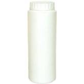 Flacon Talqueur 100 ml  en plastique blanc