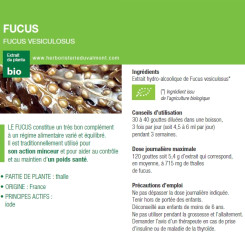 Teinture-mère Fucus Bio 50 ml - Ladrôme - Teintures-mère - Extraits de plantes fraîches - 2