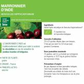 Teinture-mère Marron Inde Bio - Aesculus hippocastanum 50 ml - Ladrôme - 1 - Herboristerie du Valmont