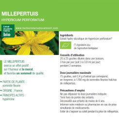 Teinture-mère Millepertuis Bio - Hypericum - 50 ml - Ladrôme - Teintures-mère - Extraits de plantes fraîches - 2