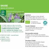 Teinture-mère Sauge Bio - Salvia officinalis 50 ml - Ladrôme - 1 - Herboristerie du Valmont