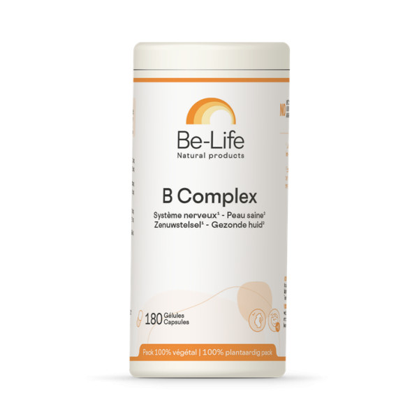 B Complex  180 gélules - Be-Life - Vitamine B - 1