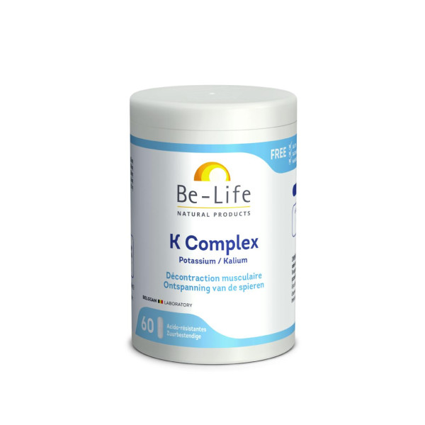 Potassium K Complex 60 gélules - Be-Life
