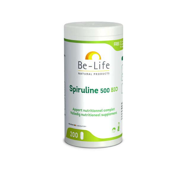 Spiruline 500 Bio 200 tablettes - Be-Life - 1 - Herboristerie du Valmont