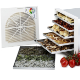 Déshydrateur séchoir (5 à 7kg) à fruits et plantes médicinales ou arômatiques - 12 plateaux - Finition Deluxe Inox - Séchoirs po-Droogapparaat (5 tot 7 kg) voor fruit en medicinale of aromatische planten - 12 trays - Luxe roestvrijstalen afwerking