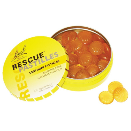 Rescue pastilles orange 50 gr - Bach Original - Fleurs de Bach et élixirs floraux - 1