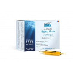 Plasma marin Hypertonique 30 ampoules de 10 ml - Eau de Quinton - Propos'Nature - Plasma de Quinton et Marin - 1