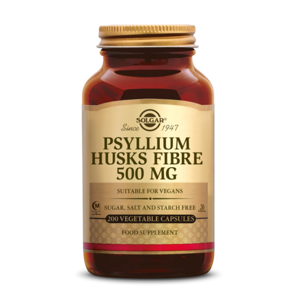 Psyllium 500mg 200 gélules - Solgar - 1 - Herboristerie du Valmont