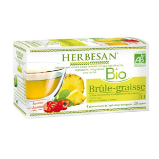 Herbesan Brûle graisse Bio 20 sachets infusettes - Herbesan - 1 - Herboristerie du Valmont