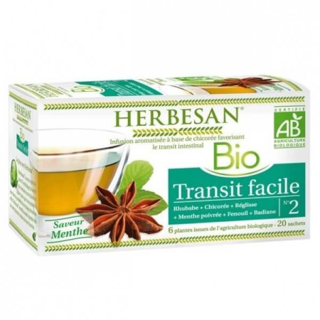 Herbesan Infusion Circulation Bio sachets infusettes - Herbesan - Tisanes en infusettes - 1
