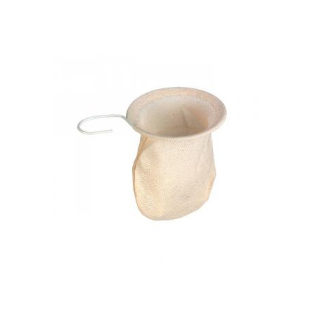 Filtre à thé et tisane en coton 100% non blanchi 9 cm - Oasis des