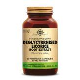 Réglisse Déglycyrrhizinée Extrait standardisé 60 cpas. Végétales - Solgar - <p>Glycyrrhiza glabra - Soutient le système digestif