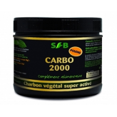 Charbon végétal super activé poudre 100g Carbo 2000 - SFB - Charbon végétal activé & levures - 1