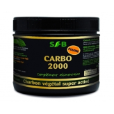Charbon végétal super activé poudre 100g Carbo 2000 - SFB - Charbon végétal activé & levures - 1-Superaktiviertes Pflanzenkohlepulver 100g Carbo 2000 - SFB