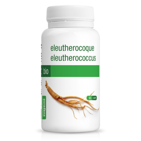 Eleuthérocoque senticosus Bio 90 gélules - Purasana - Gélules de plantes - 1 Eleuthérocoque senticosus Bio 90 gélules - Purasana - Gélules de plantes - 1