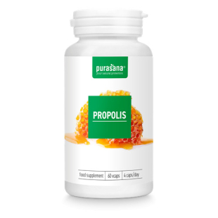 Propolis Bio 60 gélules - Purasana - Produits de la Ruche - 1 Propolis Bio 60 gélules - Purasana - Produits de la Ruche - 1
