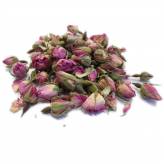 Rose - Tisane Rosa gallica - Bouton entier Bio - Plantes médicinales en vrac - Tisanes de plantes simples - 1-Rose - Tisane Rosa gallica - Bouton entier Bio