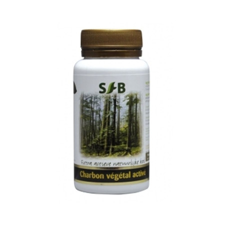 Charbon végétal super activé nature 120 gélules - SFB - Charbon végétal activé & levures - 1