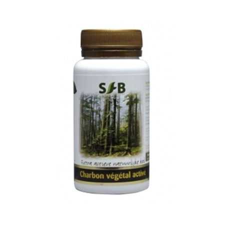 Natürliche superaktivierte Pflanzenkohle 120 Kapseln - SFB - Aktivierte Pflanzenkohle & Hefen - 1