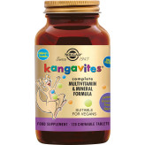 Multivitamines et minéraux pour Enfants (Kangavites™ Bouncing Berry) arôme fruits des bois 120 comprimés à croquer - Solgar - Sp