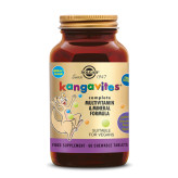 Multivitamines et minéraux pour Enfants (Kangavites™ Bouncing Berry) arôme fruits des bois 60 comprimés à croquer - Solgar - Spé