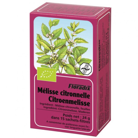 Tisane de Mélisse Bio 15 infusettes - Salus - Tisanes en infusettes - 1 Tisane de Mélisse Bio 15 infusettes - Salus - Tisanes en infusettes - 1