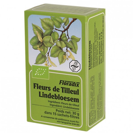 Tisane de Fleurs de Tilleul Bio 15 infusettes - Salus - Tisanes en infusettes - 1