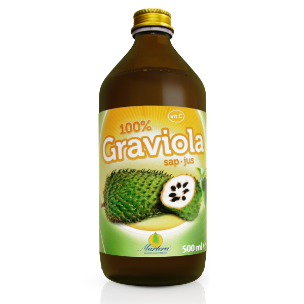 Graviola Corossol 100 Pur Jus De Fruits D Annona Muricata 500 Ml Martera
