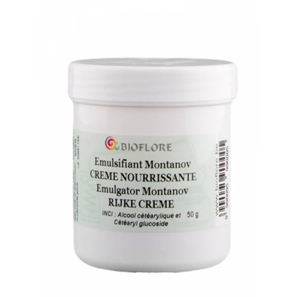 Cire émulsifiante Montanov 50 g - Bioflore - 1 - Herboristerie du Valmont