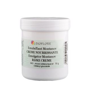 Cire émulsifiante Montanov 50 g - Bioflore - 1 - Herboristerie du Valmont Cire émulsifiante Montanov 50 g - Bioflore - 1 - Herboristerie du Valmont