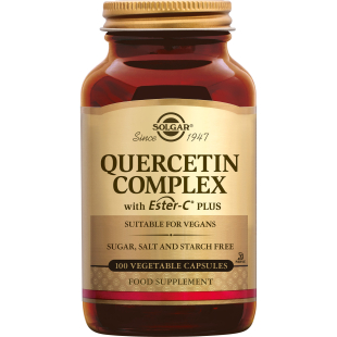 Quercetin Complex 100 gélules végétales - Solgar - 1 - Herboristerie du Valmont Quercetin Complex 100 gélules végétales - Solgar - 1 - Herboristerie du Valmont