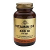 Vitamine D3 15 µg/600 UI 120 gélules végétales - Solgar - 1 - Herboristerie du Valmont-Vitamine D3 15 µg/600 UI 120 gélules végétales - Solgar