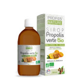 Sirop à la Propolis Miel et huiles essentielles de Citron Pin et Orange Bio 100 ml - Propos'Nature - Voies respiratoires - 1